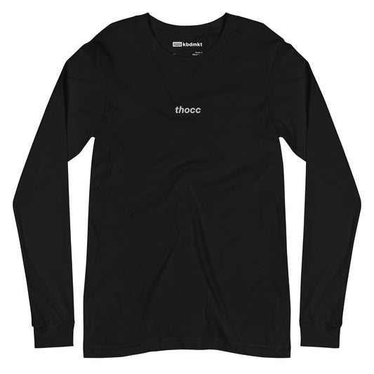 thocc long-sleeve tee