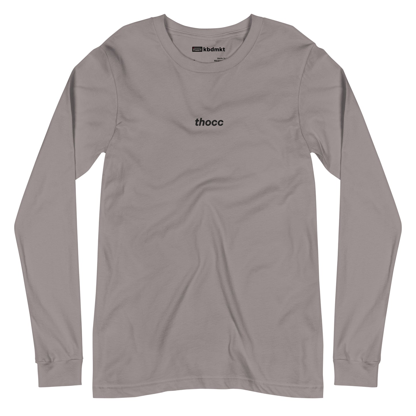 thocc long-sleeve tee