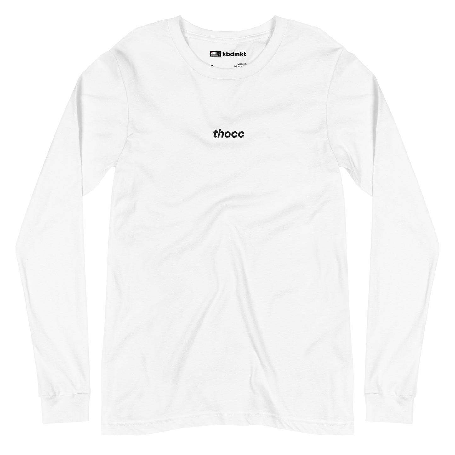 thocc long-sleeve tee