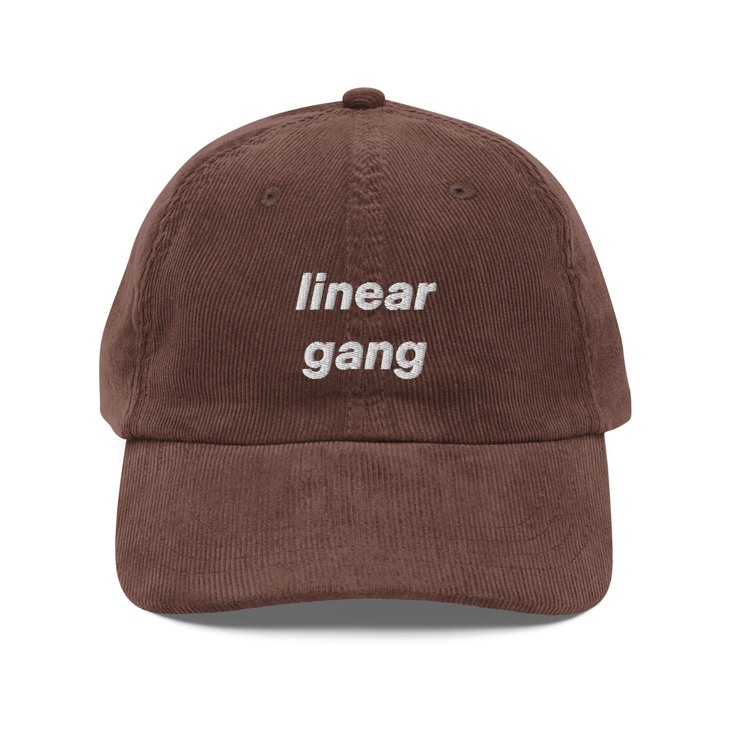linear gang corduroy hat