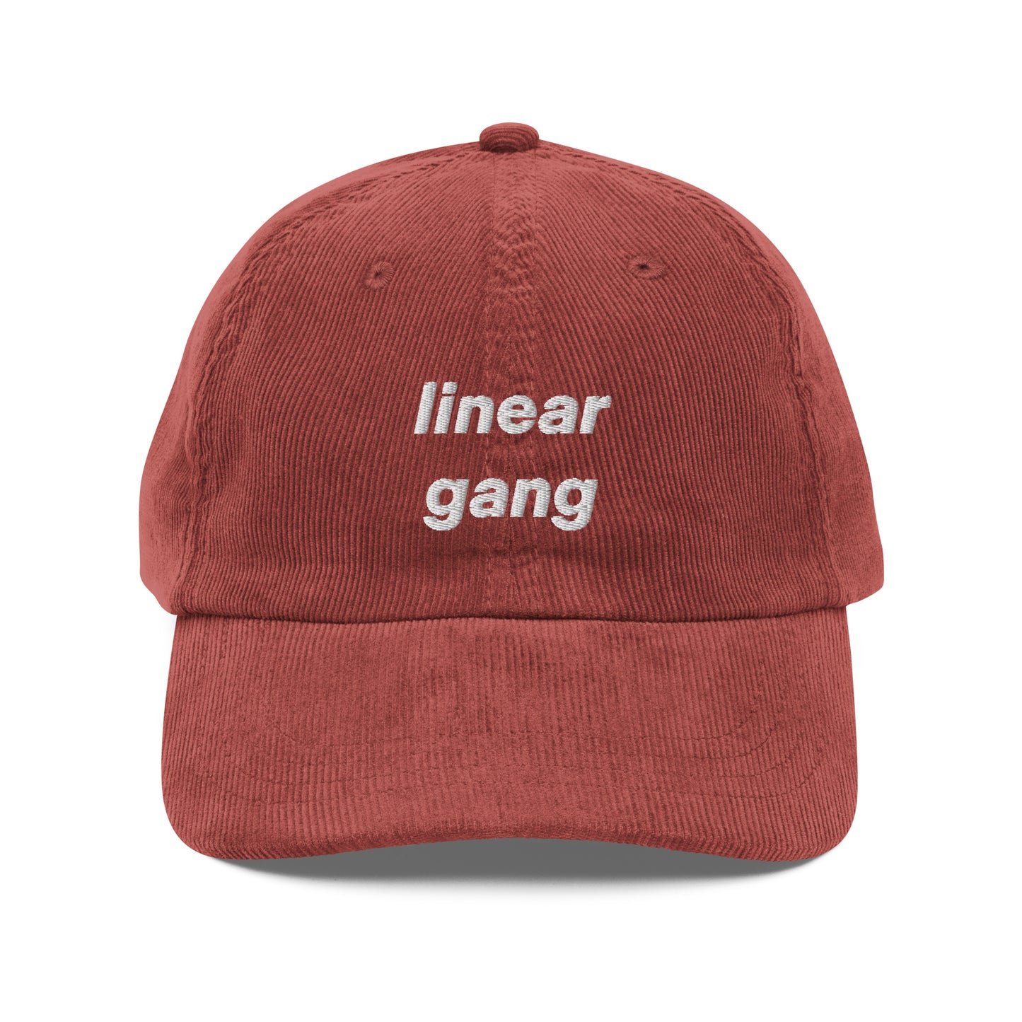 linear gang corduroy hat