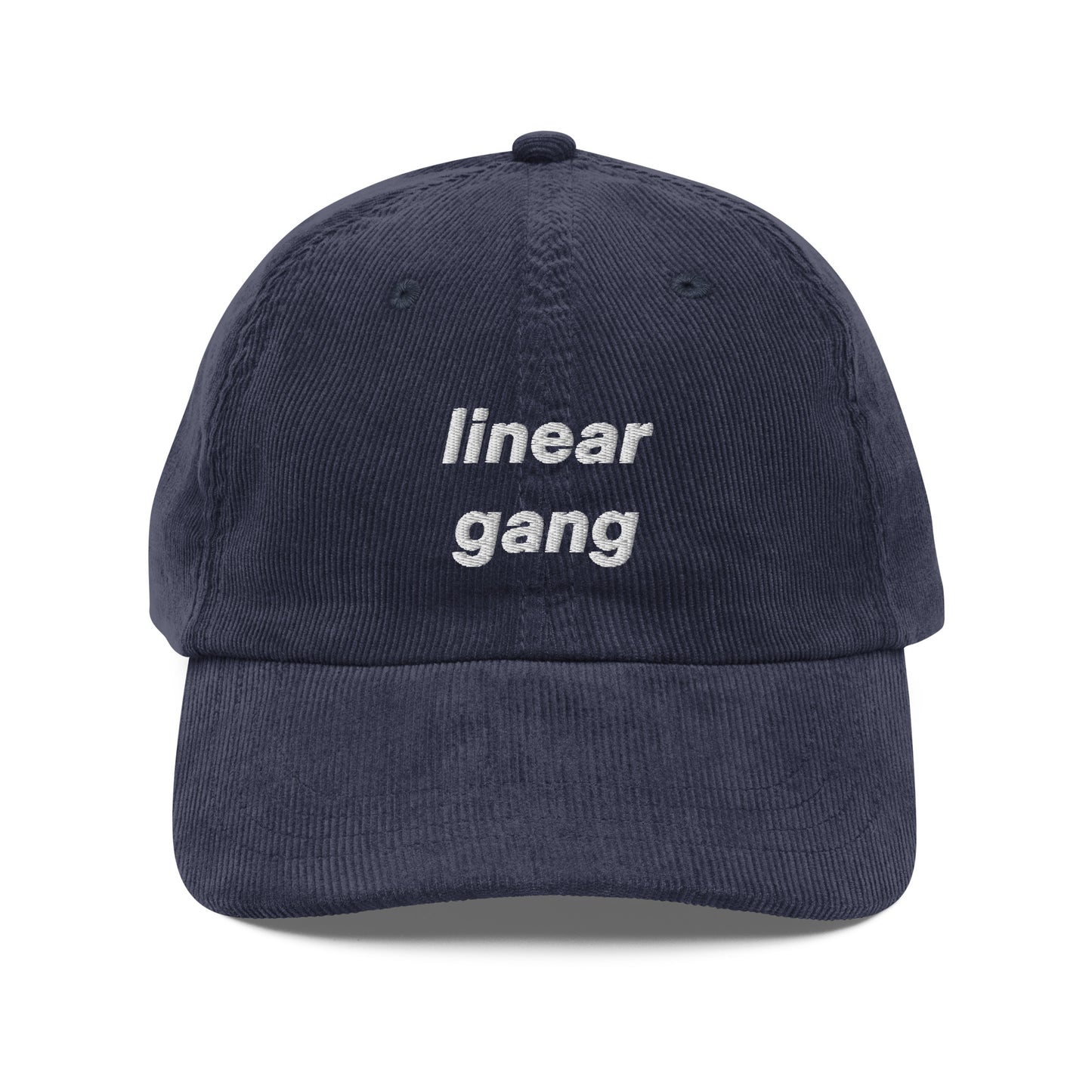 linear gang corduroy hat