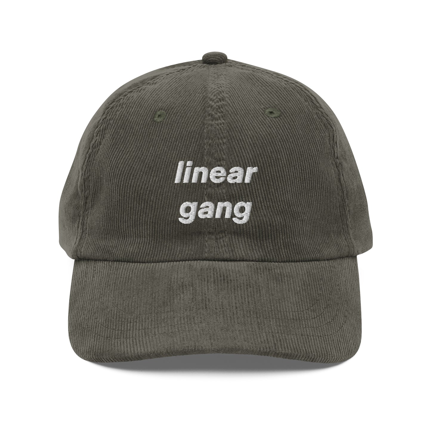 linear gang corduroy hat